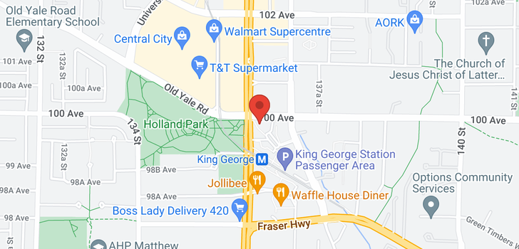 map of 3405 13618 100 AVENUE